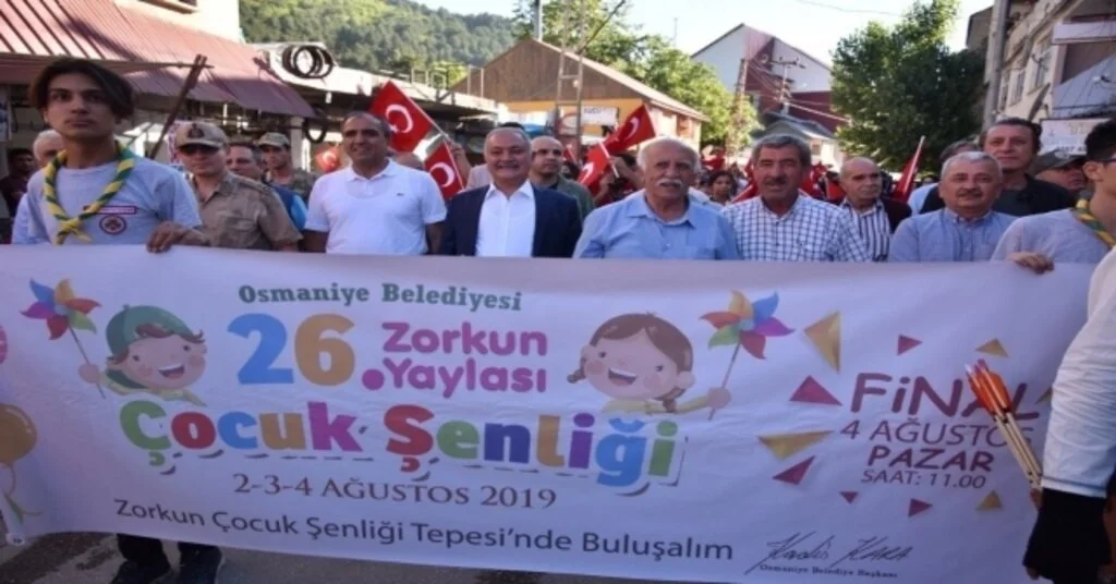 Zorkun Yaylası Çocuk Şenliği Başladı