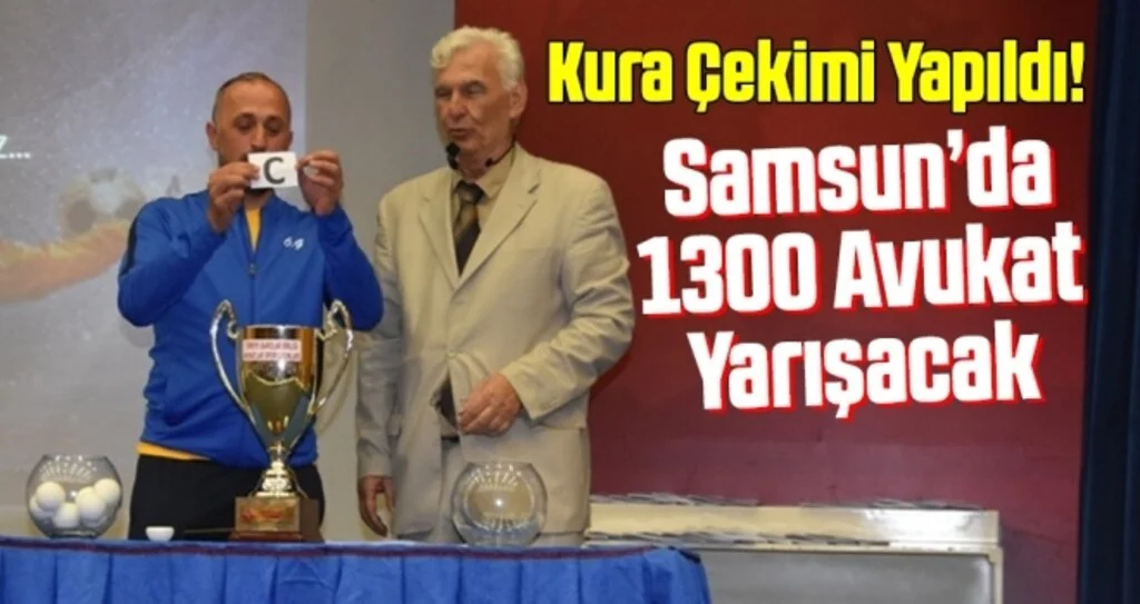 16. Türkiye Avukat Spor Oyunları Kura Çekimi Gerçekleşti