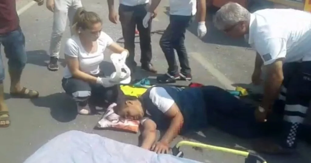 6 Takla Atan Aracından Sağ Çıktı