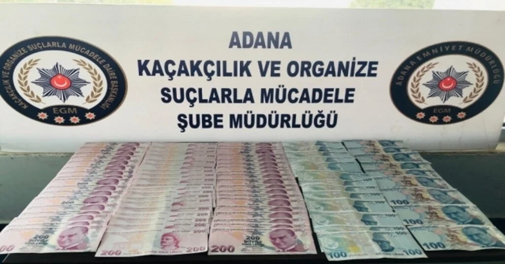 Adanada Kalpazan Operasyonu