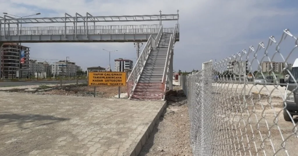 Adıyamanda Ki Üst Geçit Komedisi Sona Erdi