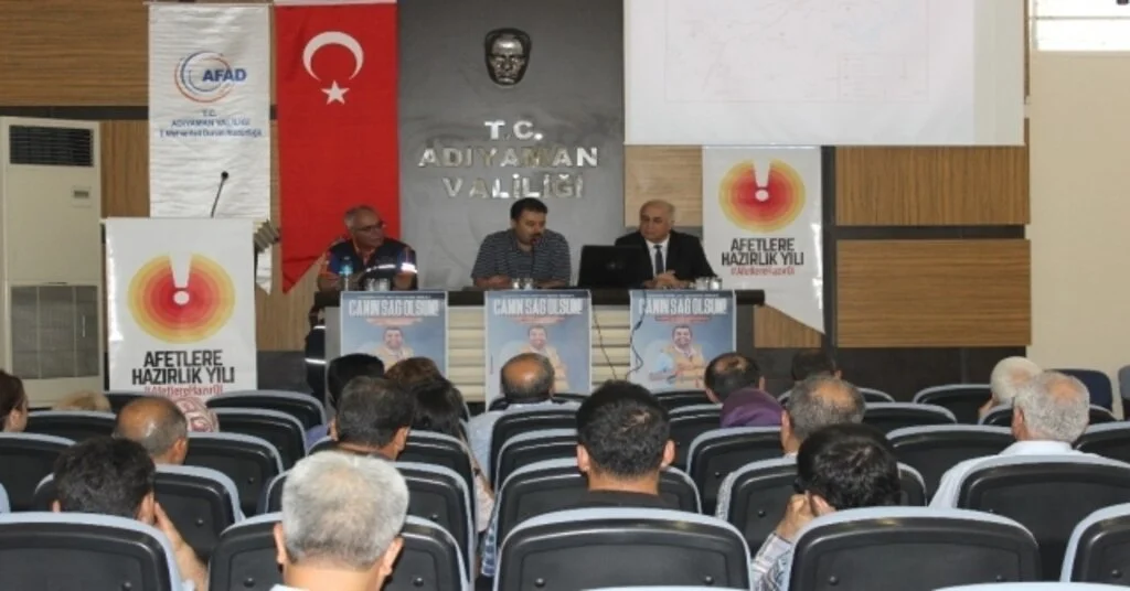 ‘Afet Risklerini Anlamak Konulu Toplantı Düzenlendi