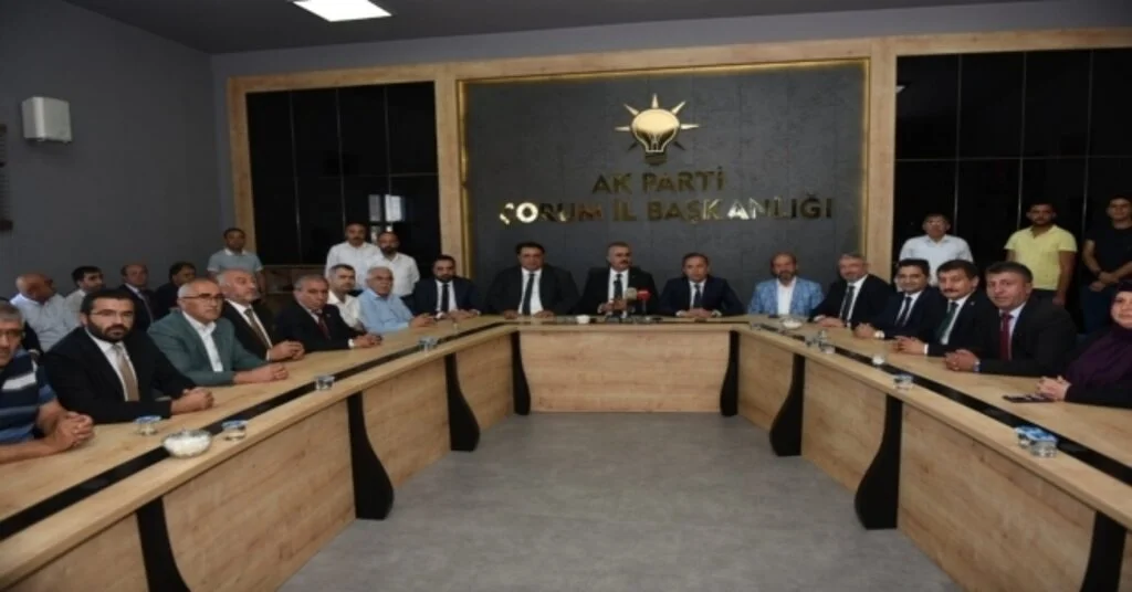 Ak Parti Çorum Teşkilatlarında Bayramlaşma