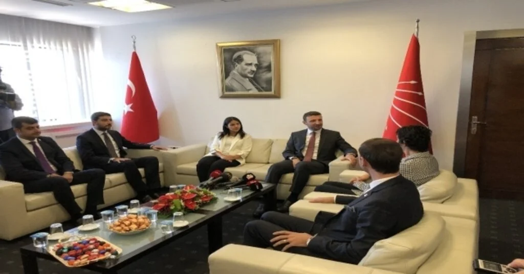 Ak Parti Heyeti, Chp Genel Merkezine Bayram Ziyaretinde Bulundu