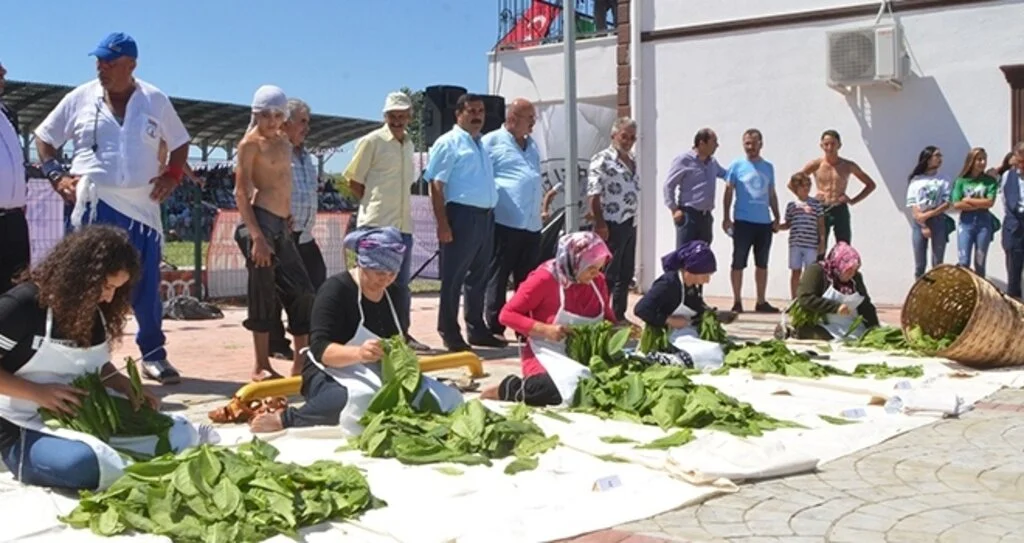 Alaçam'da renkli bayram