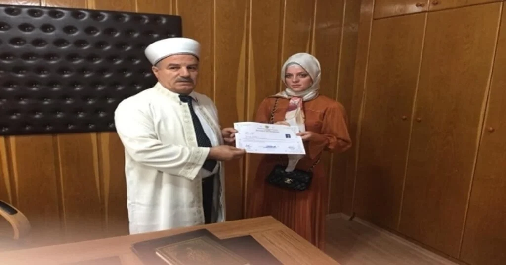 Almanyadan Tatil İçin Geldi Karasuda Müslüman Oldu