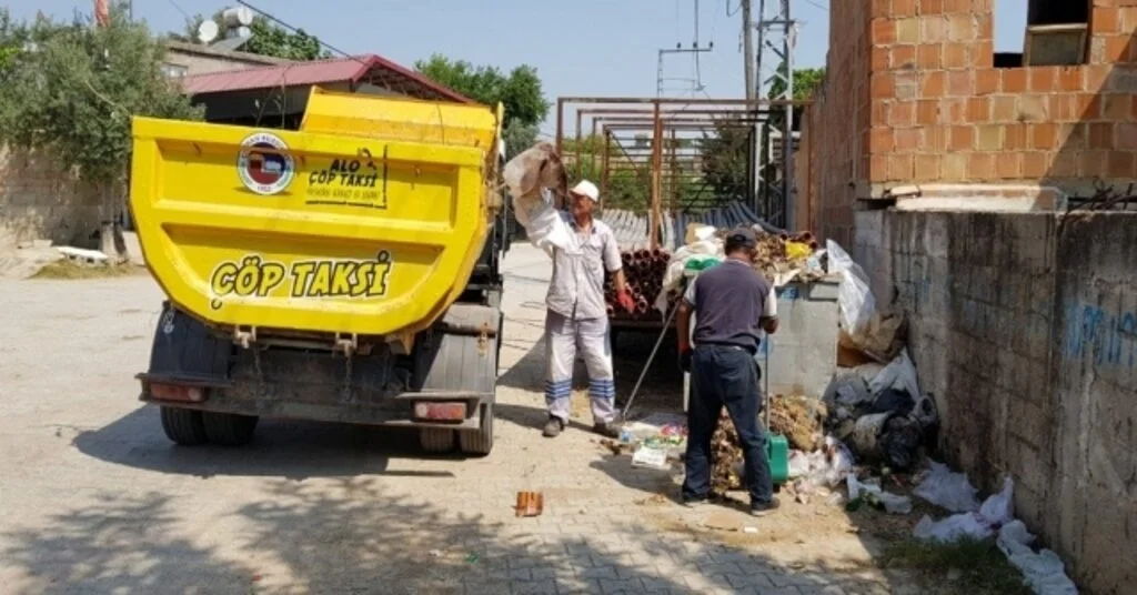 “Alo Çöp Taksi” Ceyhanlıların Hizmetinde