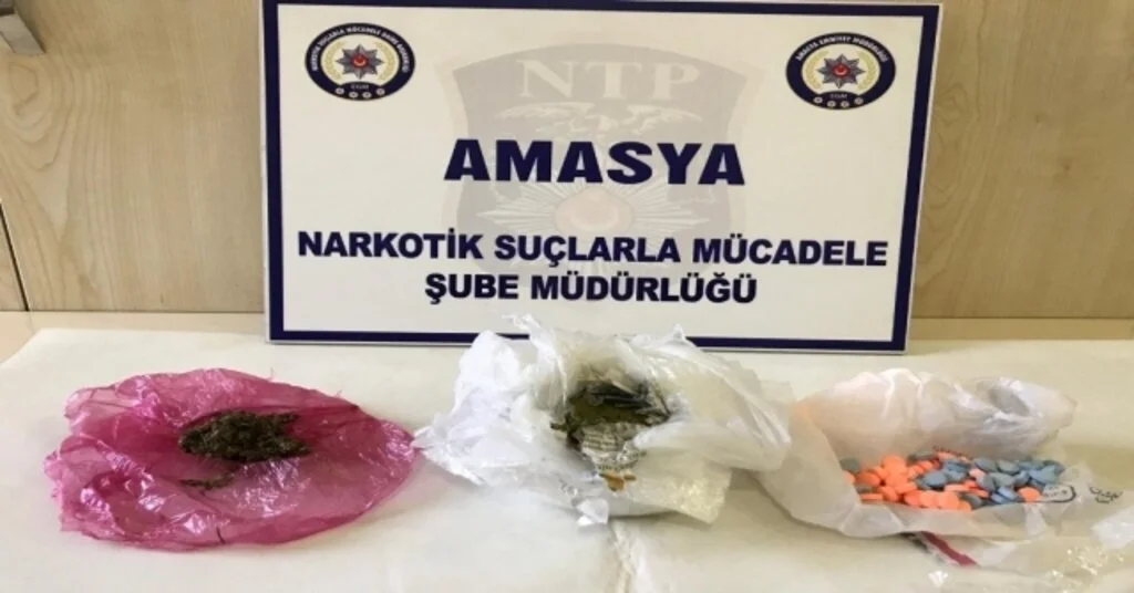 Amasyada Uyuşturucu Operasyonu: 4 Tutuklama