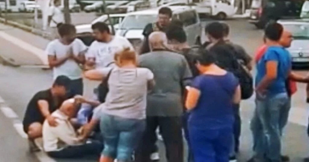 Arazi Aracından Düşen Yaşlı Adam Yaralandı