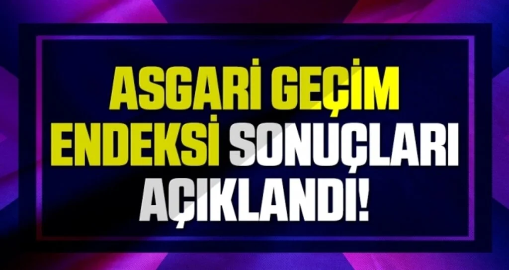 Asgari Geçim '6 bin 725 Lira'