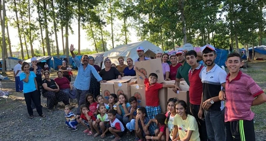 Atakum'da Tarım işçilerine bayram desteği