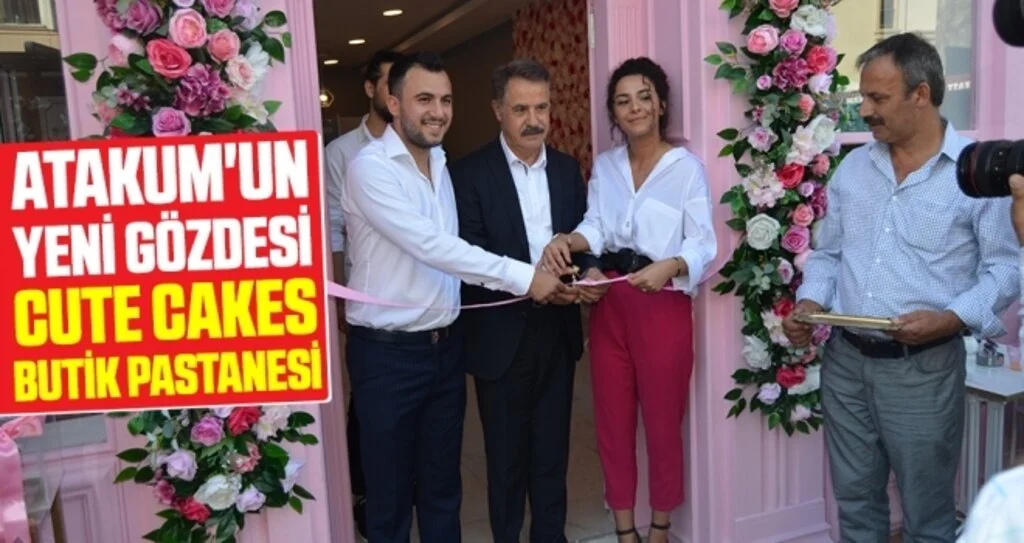 Atakum'un Yeni Gözdesi Cute Cakes Butik Pastanesi