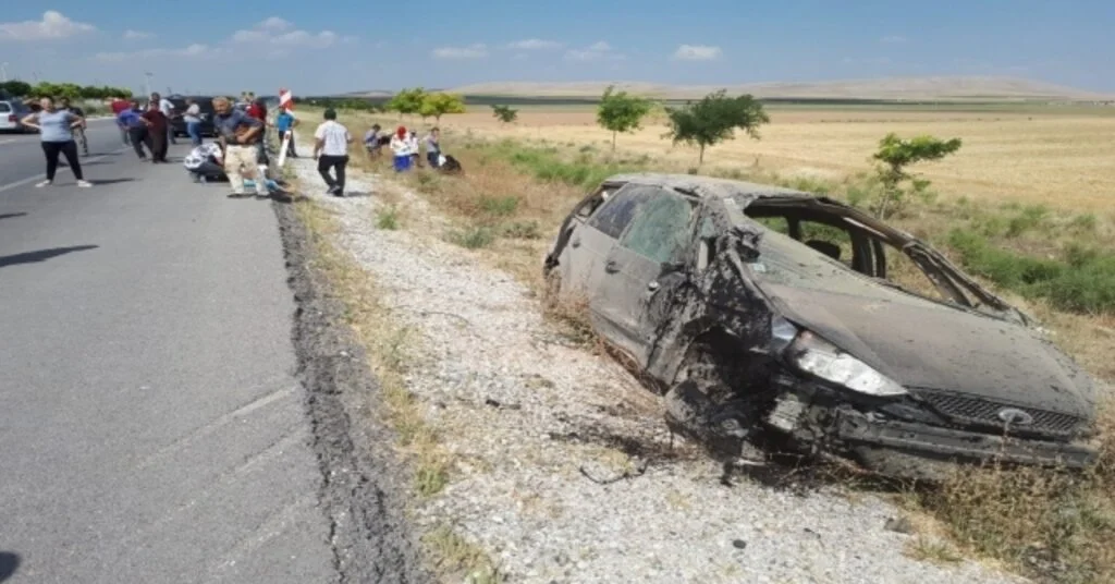 Avusturyadan Gelen Gurbetçi Aile Kaza Yaptı: 6 Yaralı