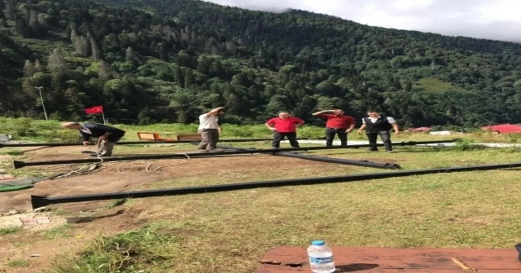 Ayderde Tepkilere Neden Olan Salıncaklar Sökülmeye Başlandı