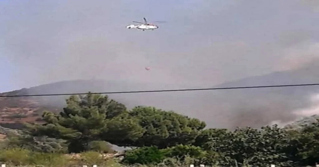 Aydında Çifte Yangın