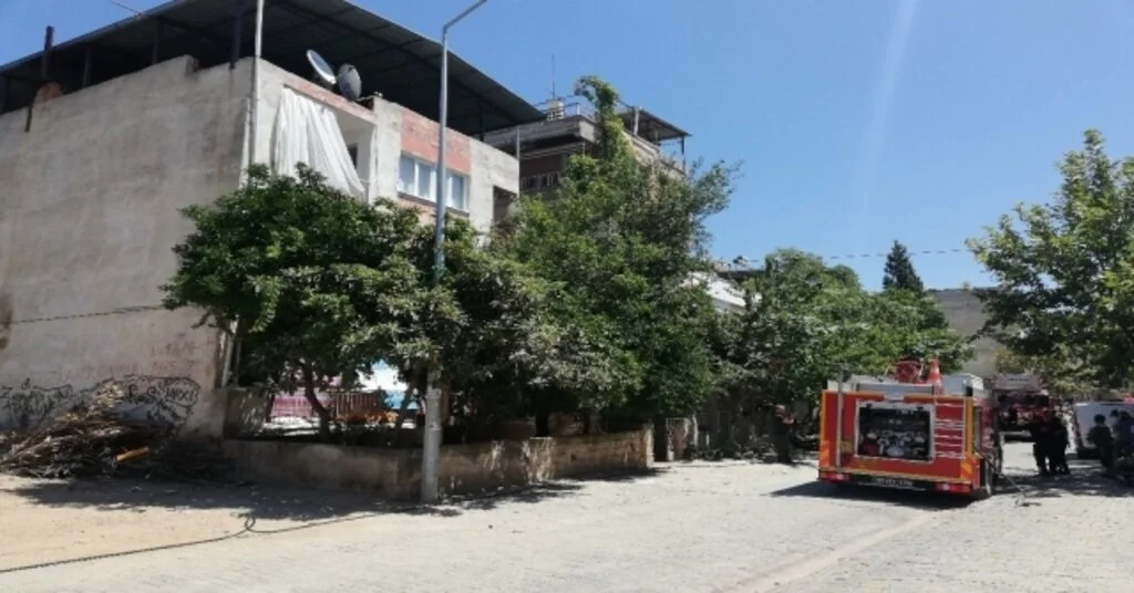 Aydındaki Yangın Korkuttu