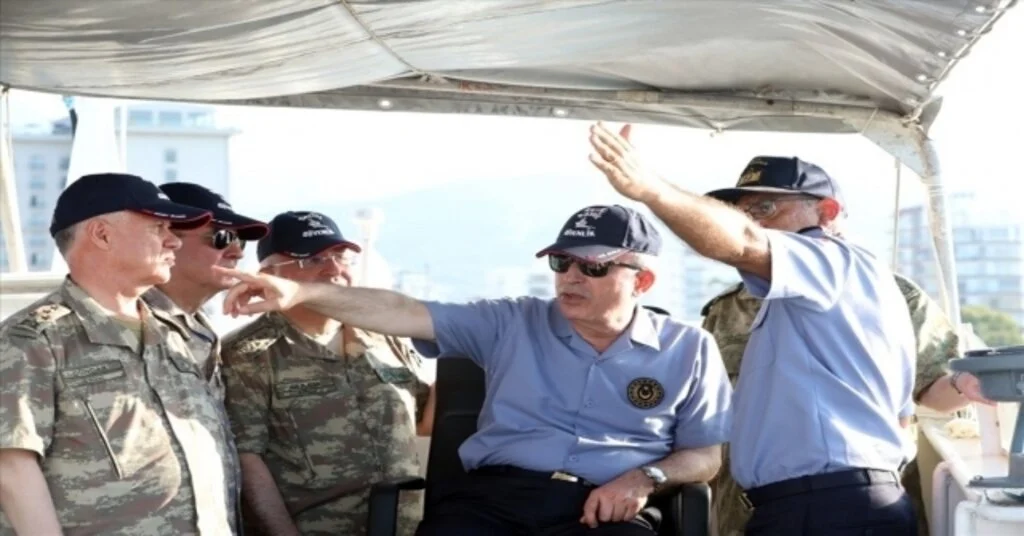 Bakan Akar: Kıbrısta, Doğu Akdenizde, Egede Bir Oldu Bittiye Göz Yummayacağız