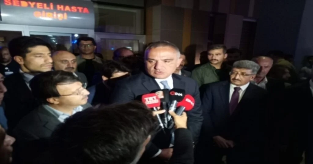 Bakan Ersoydan Kaza Açıklaması