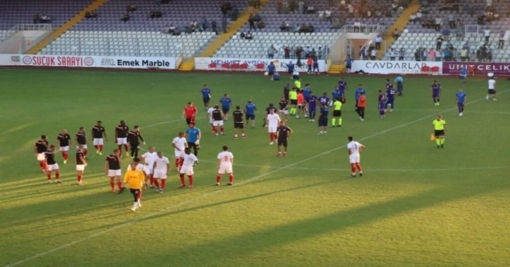 Balıkesirspor - Afjet Afyonspor Hazırlık Maçında Gerginlik