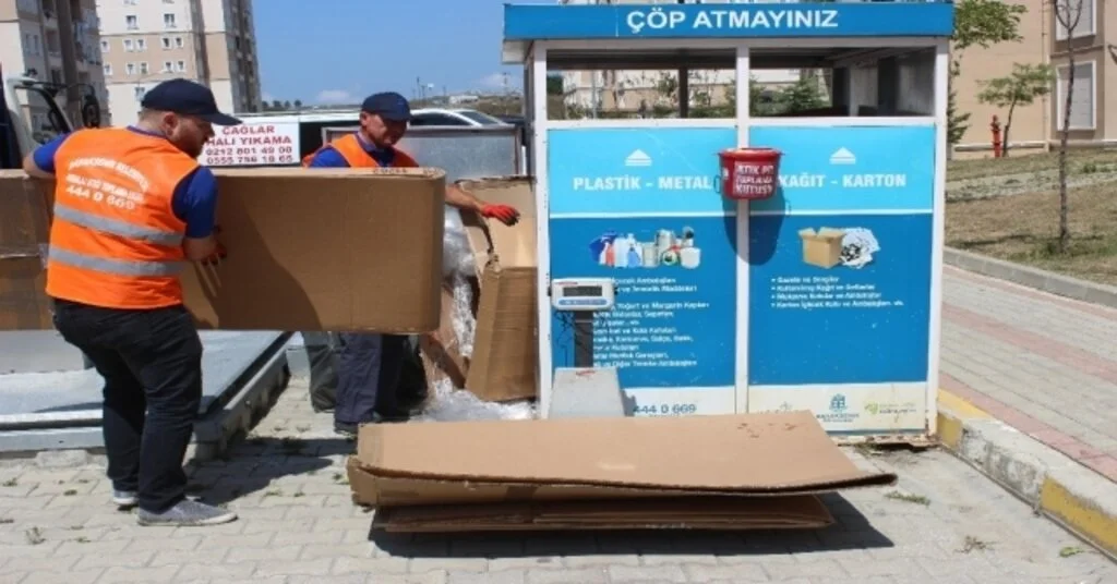Başakşehirde Geri Dönüşüm Atıkları Puana Dönüşüyor