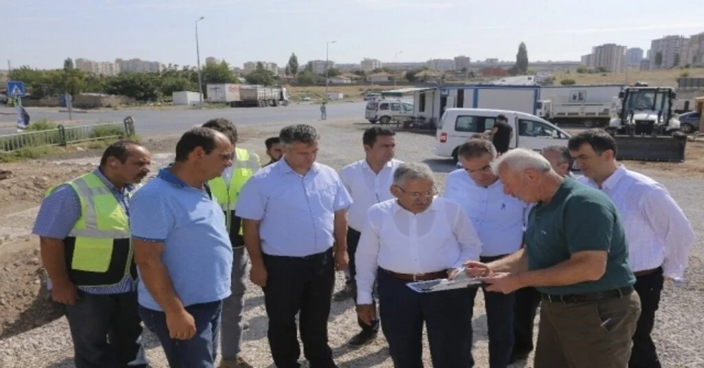 Başkan Büyükkılıç, Kertmeler Kavşağında Yapılan Köprü Ve Kavşak Düzenleme Çalışmalarını İnceledi