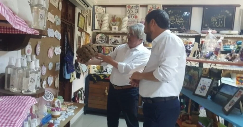 Başkan Cengiz Sındırgıda