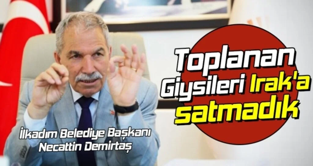 Başkan Demirtaş: Toplanan giysileri Irak'a satmadık