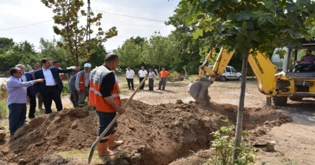 Başkan Geylani, İçme Suyu Çalışmalarını İnceledi