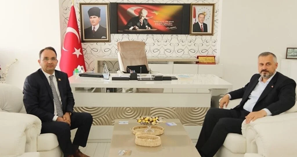 Başkan Kılıç'tan Kaymakam Ertürkmen'e Hayırlı Olsun Ziyareti