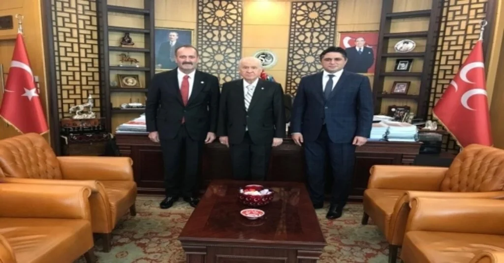 Başkan Serkan Acardan Bahçeliye Bayram Ziyareti