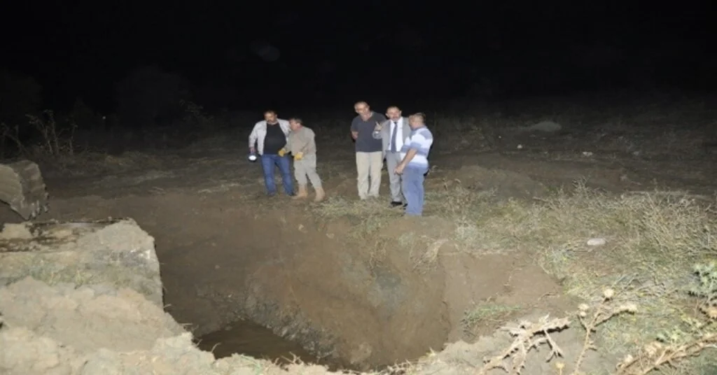 Başkan Sever, İçme Hattındaki Arıza Çalışmalarını İnceledi