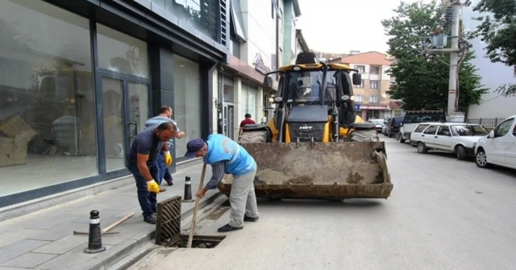 Bayburtta Sağanak Yağışın Ardından