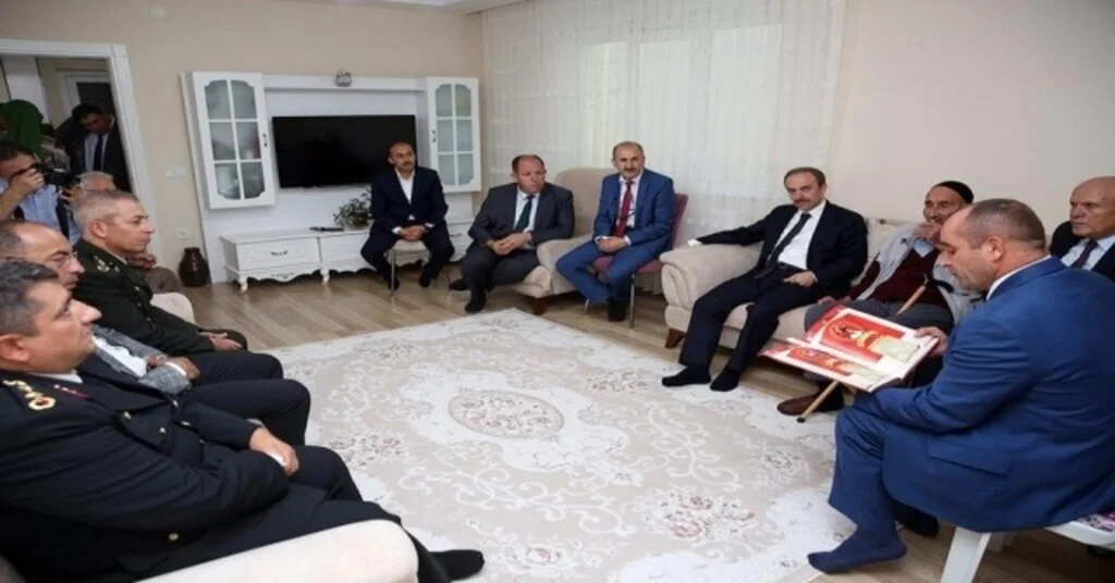 Bayburtta Şehit Aileleri Bayramda Unutulmadı