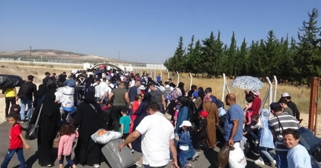 Bayrama Giden Suriyelilerin Sayısı 33 Bin Oldu