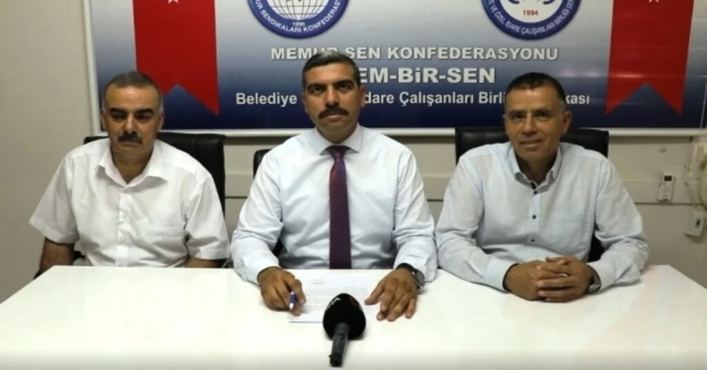 Bem-Bir-Sen Başkanı Hanbaydan Gürkana Teşekkür