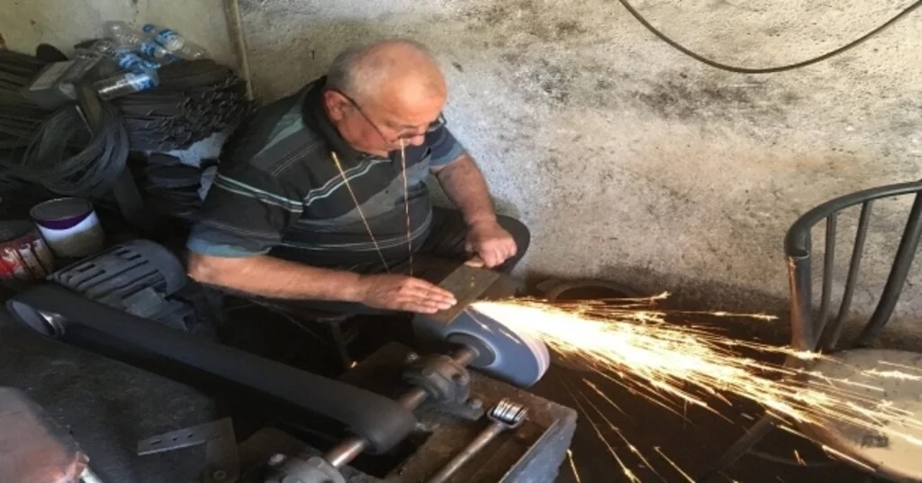Bıçakçı Ustası Çeşmecinin Kurban Bayramı Mesaisi