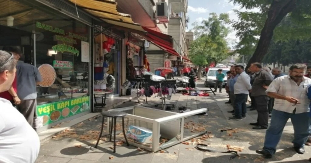 Bıçaklanma Anı Güvenlik Kamerasında