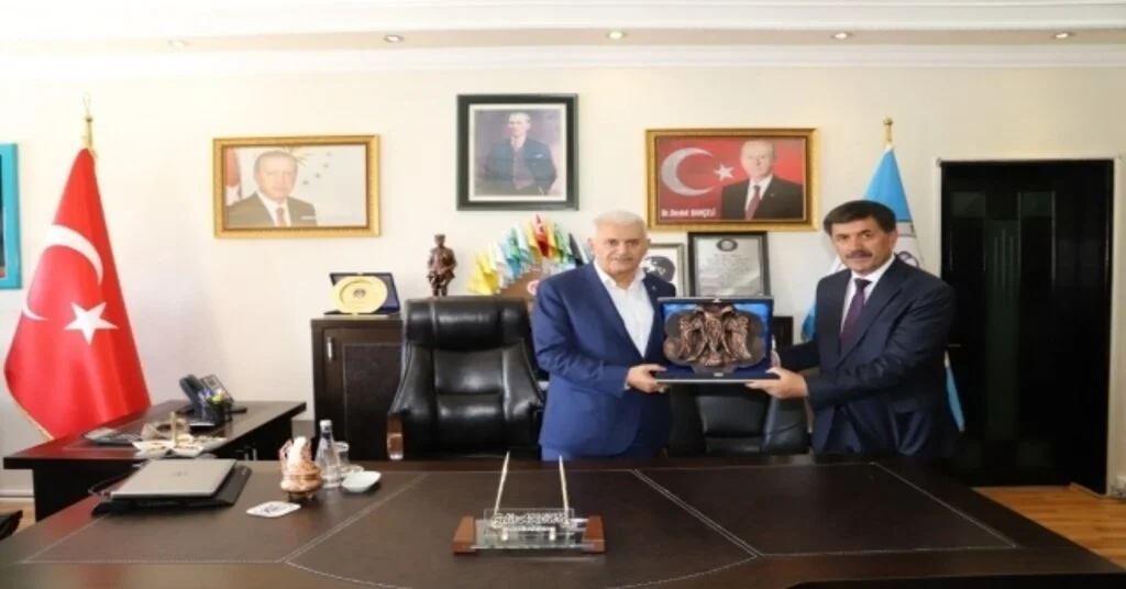 Binali Yıldırımdan Erzincan Belediyesine Ziyaret