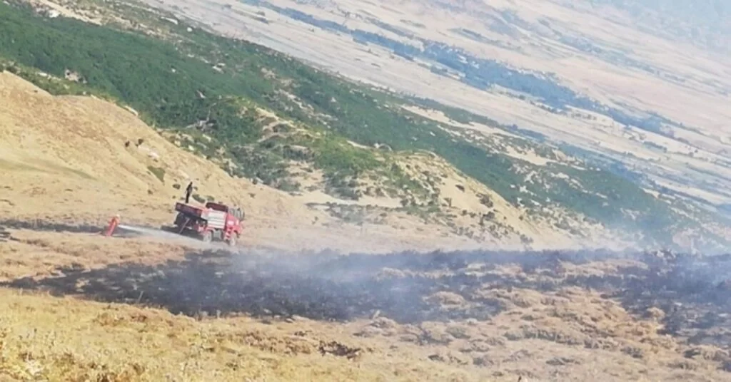 Bingölde 3 Ayda  44 Yangına Müdahale Edildi