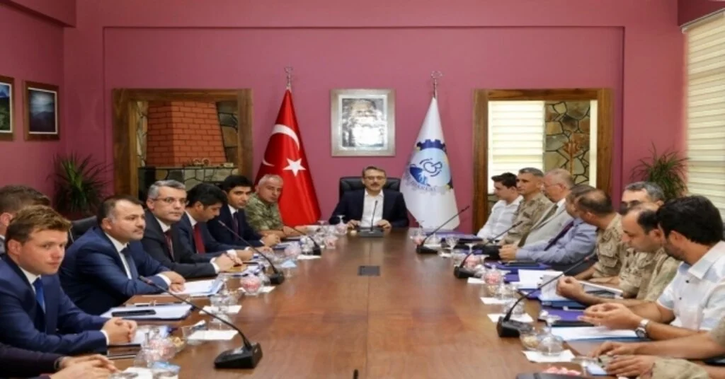 Bingölde Güvenlik Ve Asayiş Koordinasyon Toplantısı