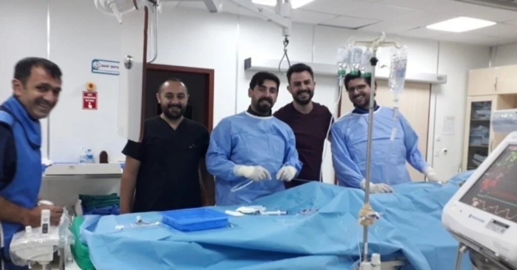 Bingölde İlk Defa Şah Damarı Anjiyografisi