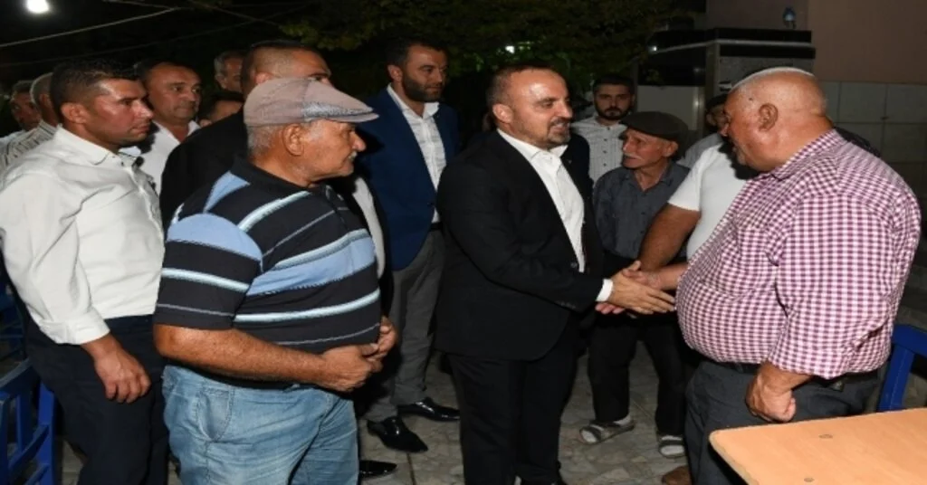 Bülent Turan Köy Ziyaretlerinde