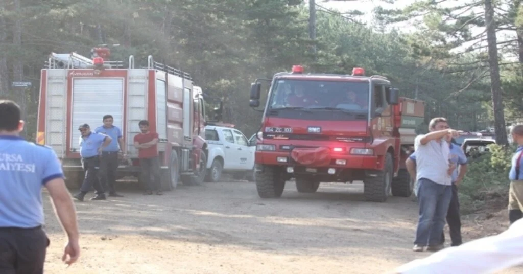 Bursa Valisi Canbolattan Orman Yangını Açıklaması
