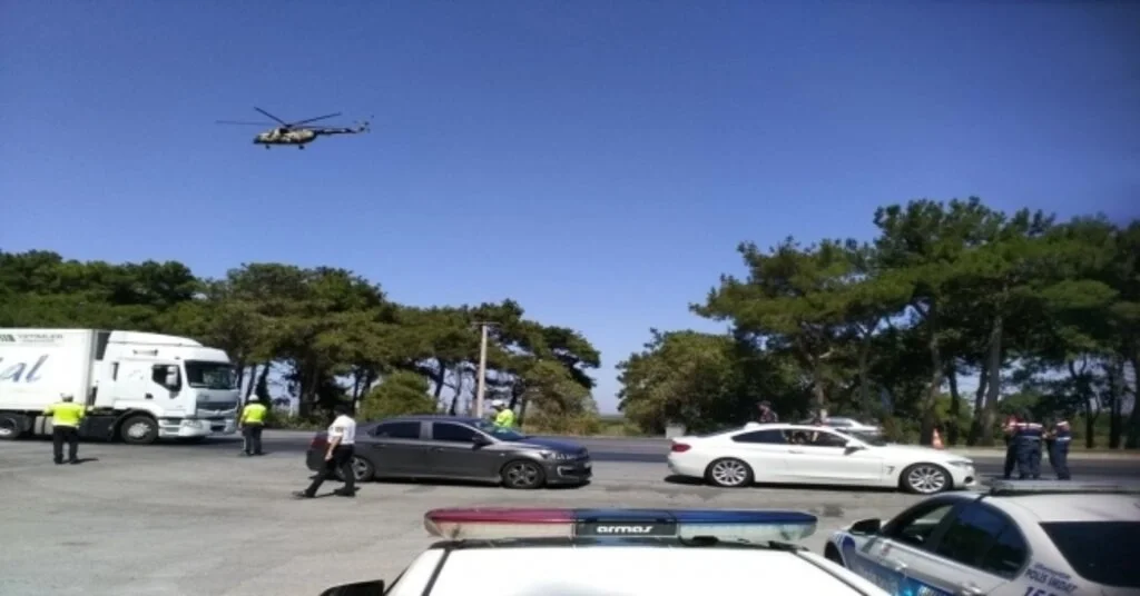 Bursada Jandarmadan Bayram Öncesi Trafik Denetimi