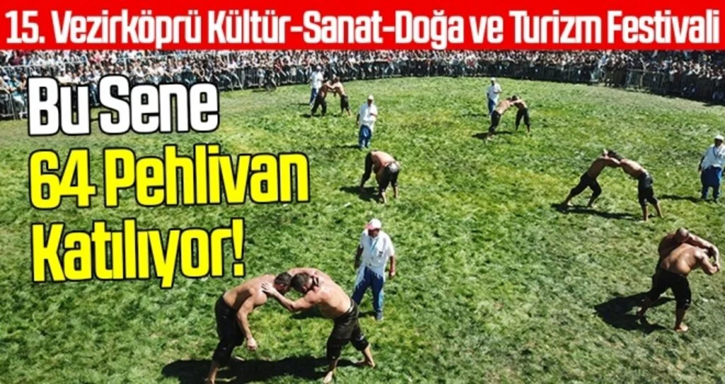 Büyük Buluşma Bayramda! 15. Vezirköprü Kültür-Sanat-Doğa ve Turizm Festivali