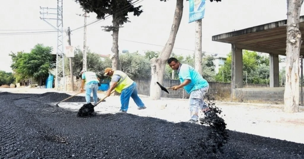 Büyükşehir Belediyesinin Asfalt Çalışmaları Devam Ediyor