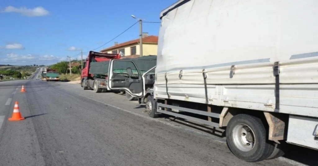Çanakkalede Kaza: 1 Ölü