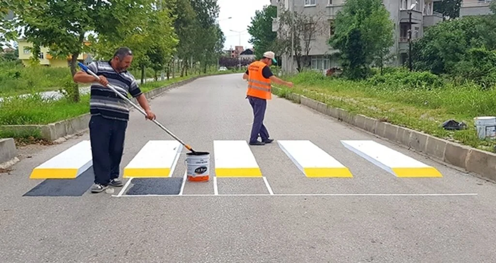 Çarşamba'da 3 Boyutlu Yaya Geçidi Hizmete Girdi