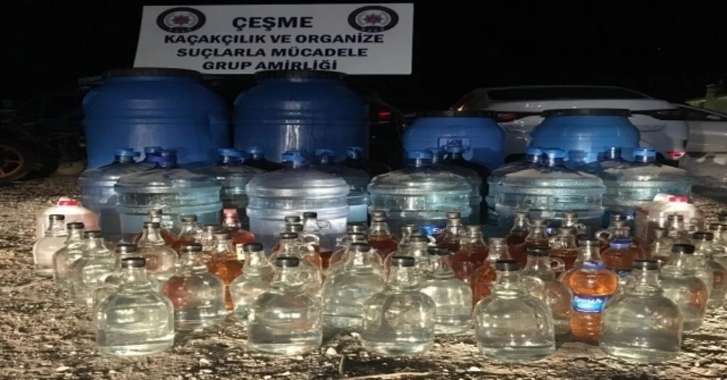 Çeşmede Bir Kişi Sahte İçkiden Zehirlendi