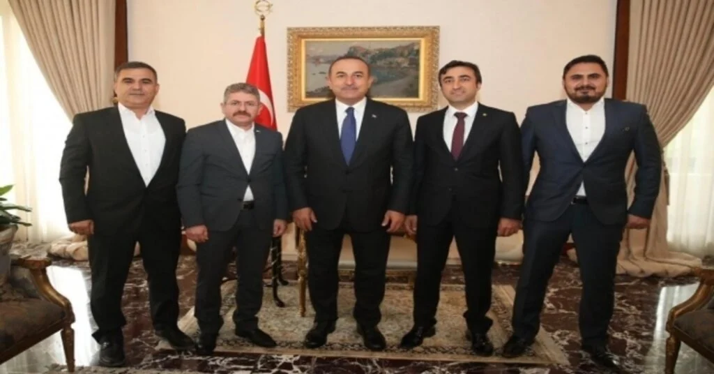 Cizre Tsodan Dışişleri Bakanı Çavuşoğluna Ziyaret